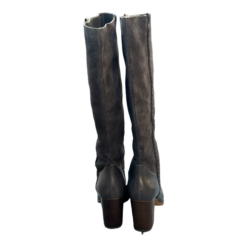 Nordstrom Brown Leather/Suede Women’s Tall Boot Size 10M - Picture 4 of 6